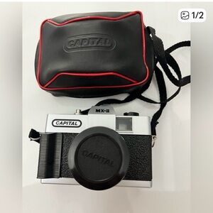 MX-II Black and Silver Camera